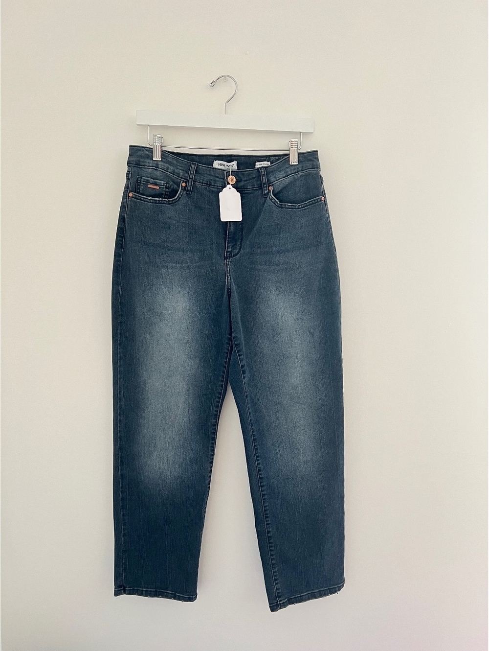 Nine West High Rise Straight Jeans